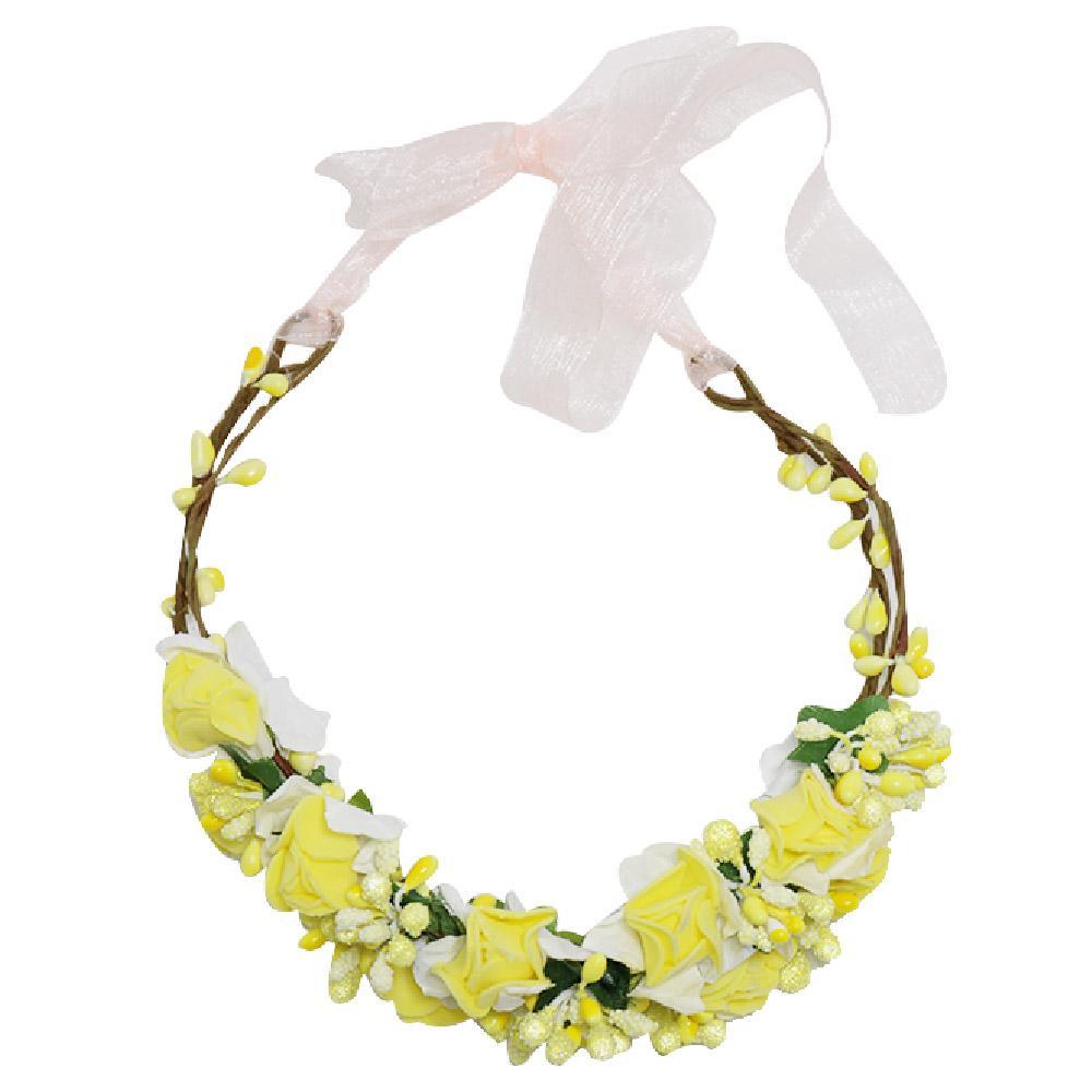 Double Flower Crown G-536 Yellow Personal Care