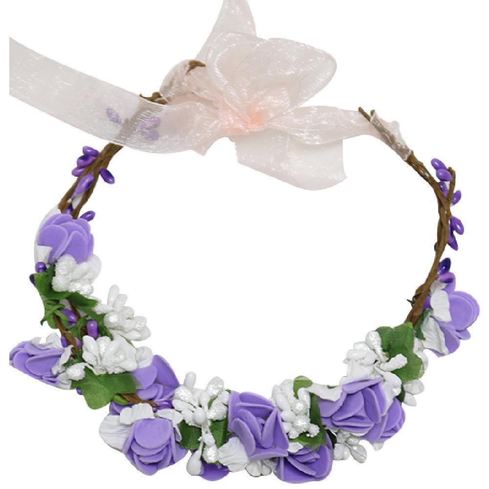 Double Flower Crown G-536 Purple Personal Care