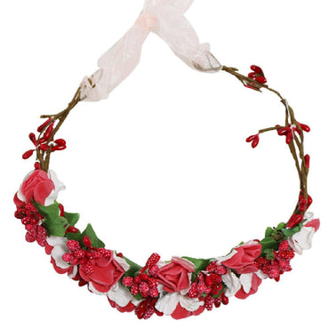 Double Flower Crown G-536 Red Personal Care