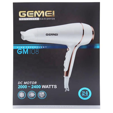 Gemei High Technology Professional Hair Dryer 2000-2400W / KC-28 - Karout Online -Karout Online Shopping In lebanon - Karout Express Delivery 