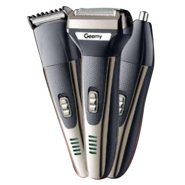Geemy Rechargeable 3in1 Shaver And Trimmer Set / KC-4 - Karout Online -Karout Online Shopping In lebanon - Karout Express Delivery 