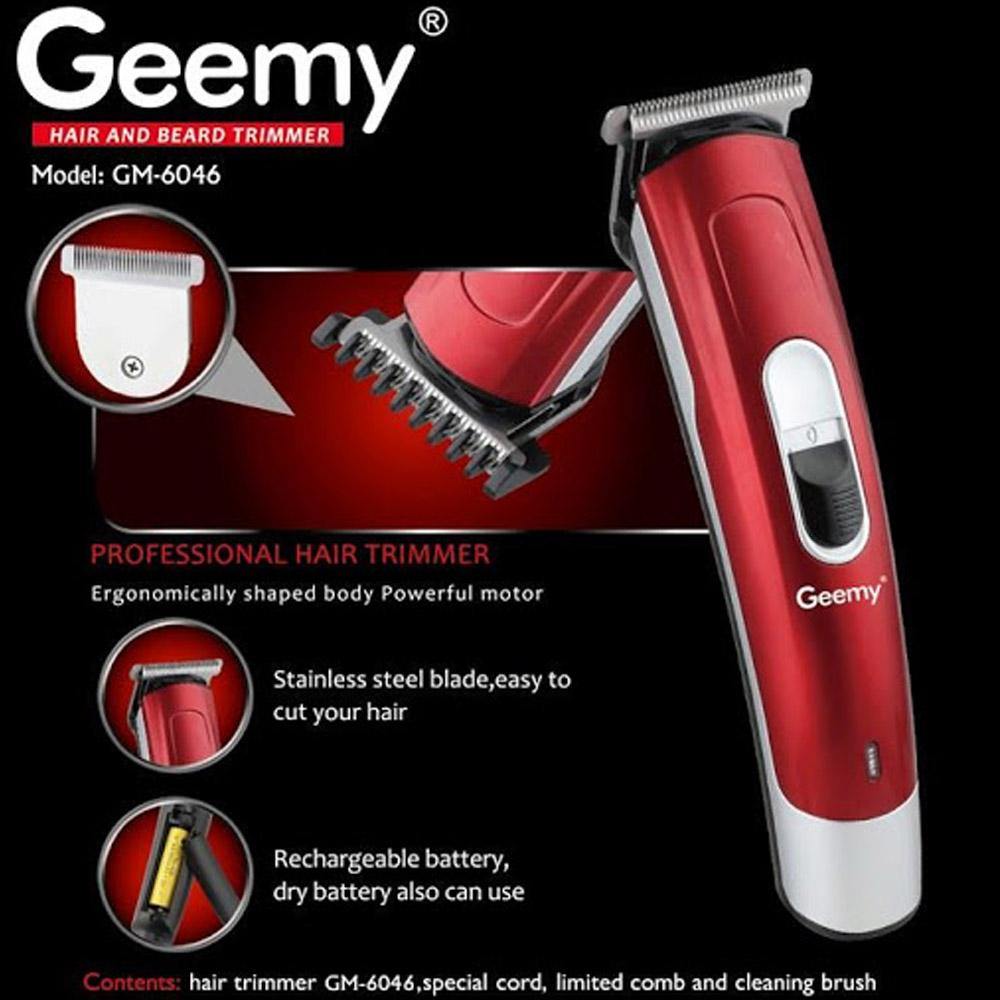 GEEMY GM6046 Hair and Beard Trimmer/ KC-11 - Karout Online -Karout Online Shopping In lebanon - Karout Express Delivery 