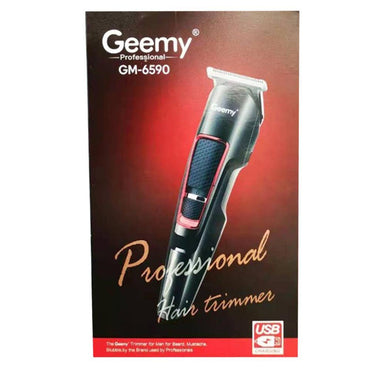 GEEMY Rechargeable Hair Trimmer  GM6590 / KC-17 - Karout Online -Karout Online Shopping In lebanon - Karout Express Delivery 