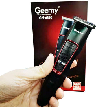 GEEMY Rechargeable Hair Trimmer  GM6590 / KC-17 - Karout Online -Karout Online Shopping In lebanon - Karout Express Delivery 
