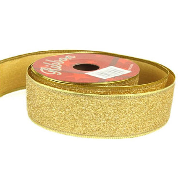 Shop Online Christmas Glitter Ribbon 2.5 cm - Karout Online Shopping In lebanon
