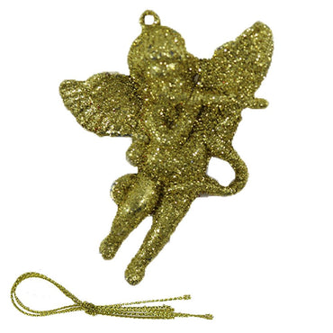Christmas Glitter Angels Tree Decoration (2 Pcs) - Karout Online -Karout Online Shopping In lebanon - Karout Express Delivery 