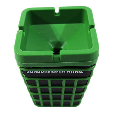 Plastic Portable Bucket Ashtray - Karout Online -Karout Online Shopping In lebanon - Karout Express Delivery 