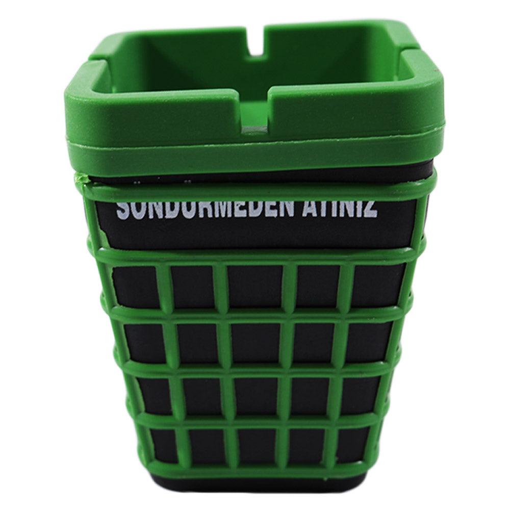Plastic Portable Bucket Ashtray - Karout Online -Karout Online Shopping In lebanon - Karout Express Delivery 