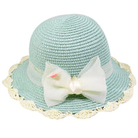 Straw Papion Designed Hat - Karout Online -Karout Online Shopping In lebanon - Karout Express Delivery 