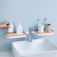 **NET**Bathroom Corner Punch-Free Rack Shampoo Storage Rack Holder with Suction Cup / 891231