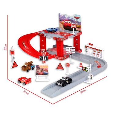 Cars 2 Parking Car Play Set - Karout Online -Karout Online Shopping In lebanon - Karout Express Delivery 