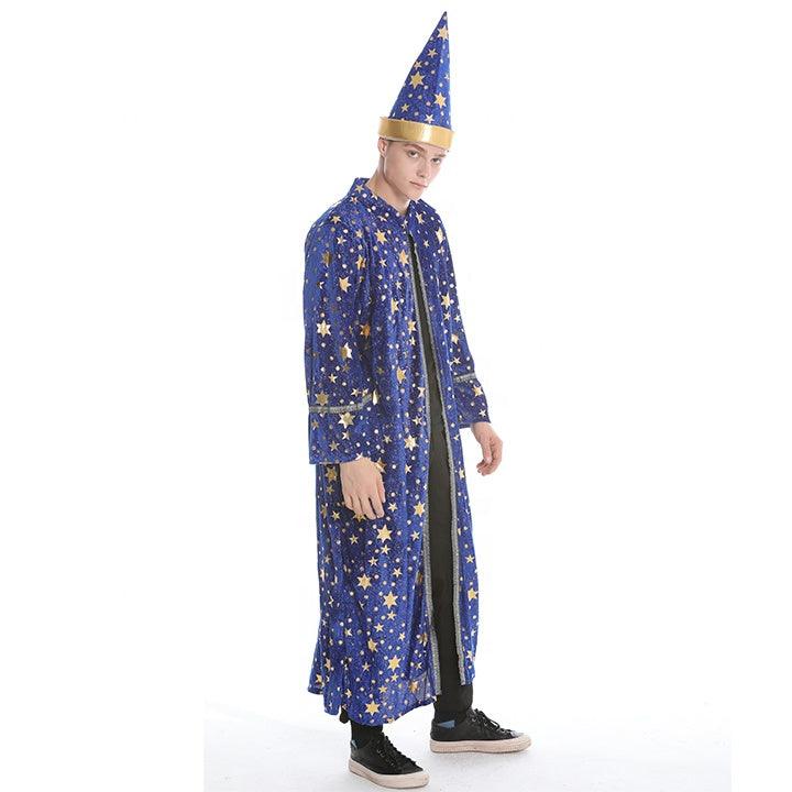 Blue Wizard Costume / K-382 - Karout Online -Karout Online Shopping In lebanon - Karout Express Delivery 