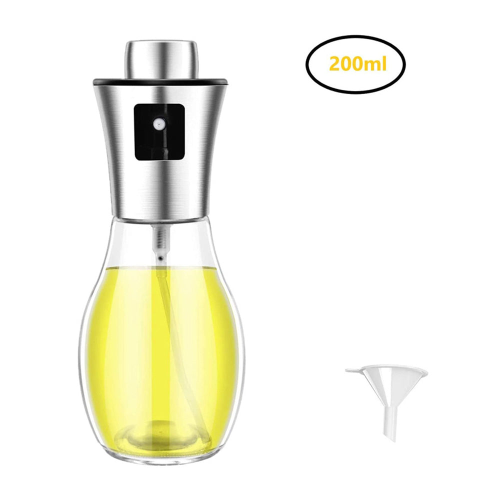 Olive Oil Sprayer Glass Bottle 200ml Kitchen Cooking Tools / 6665489543215