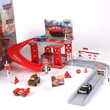 Cars 2 Parking Car Play Set - Karout Online -Karout Online Shopping In lebanon - Karout Express Delivery 
