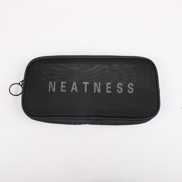 **(NET)**New Style Travel Cosmetic Bag Portable Mesh Storage Bag Wash Storage Bag Bathroom Organizer Set