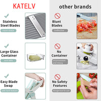 **(Net)** - Multifunction Meat Cutter Vegetable Fruit Slicer Grater Manual Food Chopper Set