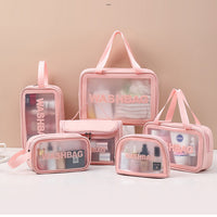 **(NET)**Multifunction Portable Pu Frosted Waterproof Cosmetic Bag / KC22-238 / KC23-211 / 2120