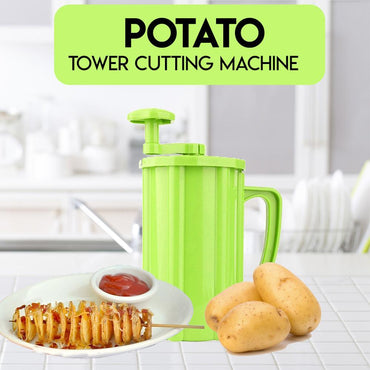 Multifunctional Potato Tower Machine Home & Kitchen