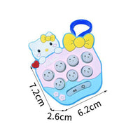 Jogger Game Machine Keychain Creative Cartoon Kawaii Schoolbag Keychain Cute Anti-Stress Toys Accessories / 3580 / KN-357 / 3578