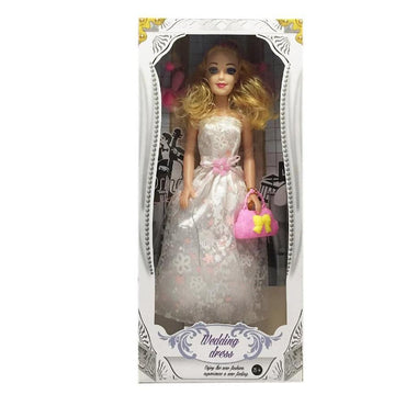 Wedding Dress Barbie Doll.