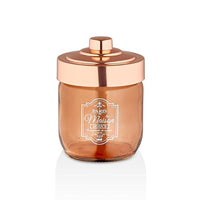 Hane Paris Rosegold Storage Jar 425cc - Karout Online -Karout Online Shopping In lebanon - Karout Express Delivery 