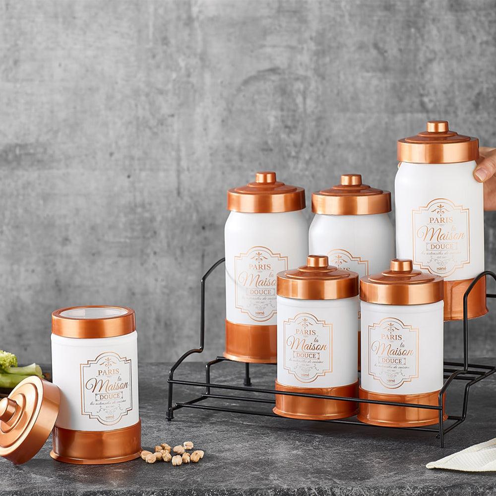 Hane Paris Luxe Spice Jar Set 6x - Karout Online -Karout Online Shopping In lebanon - Karout Express Delivery 
