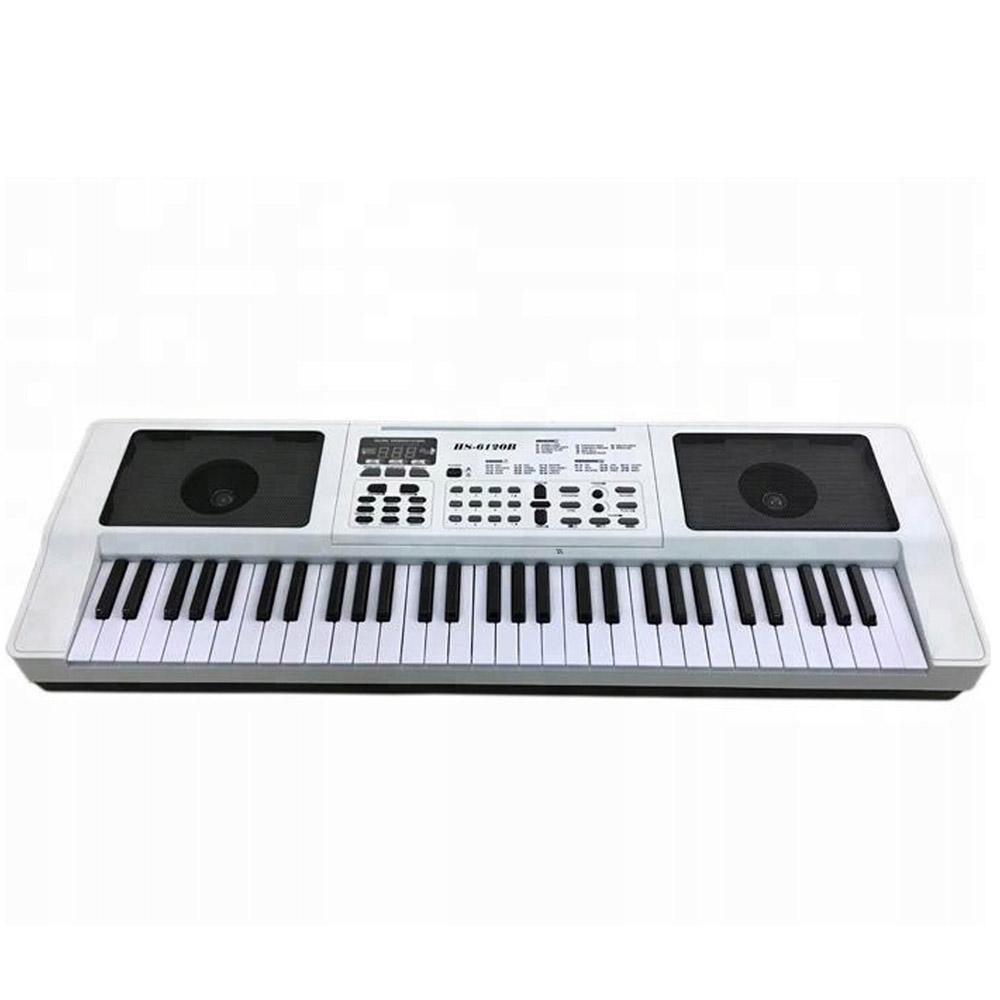 61 Key Electronic Keyboard Piano With Microphone And USB Cable.