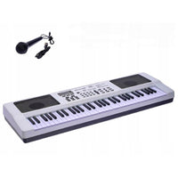 61 Key Electronic Keyboard Piano With Microphone And USB Cable.