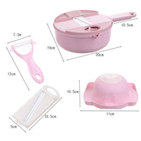 **(NET)**Multifunctional Chopper Cutter Kitchen Grater Steel Blade Knife Kitchen Tool  / 22FK166