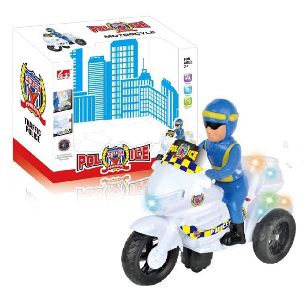 B/O Police Motorcycle.