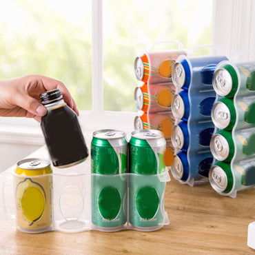 **(NET)**Soda Can Storage Box Organizer Drink Holder Storage Box Kitchen Container / 22FK169