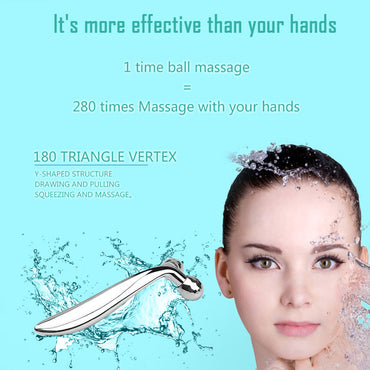 **NET**3D Roller Massager Face Body Y-Shape Massage Relaxation Tool