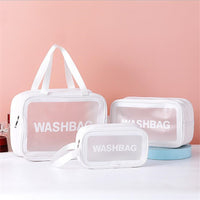 **(NET)**Multifunction Portable Pu Frosted Waterproof Cosmetic Bag / KC22-239 / KC23-210 / 842113
