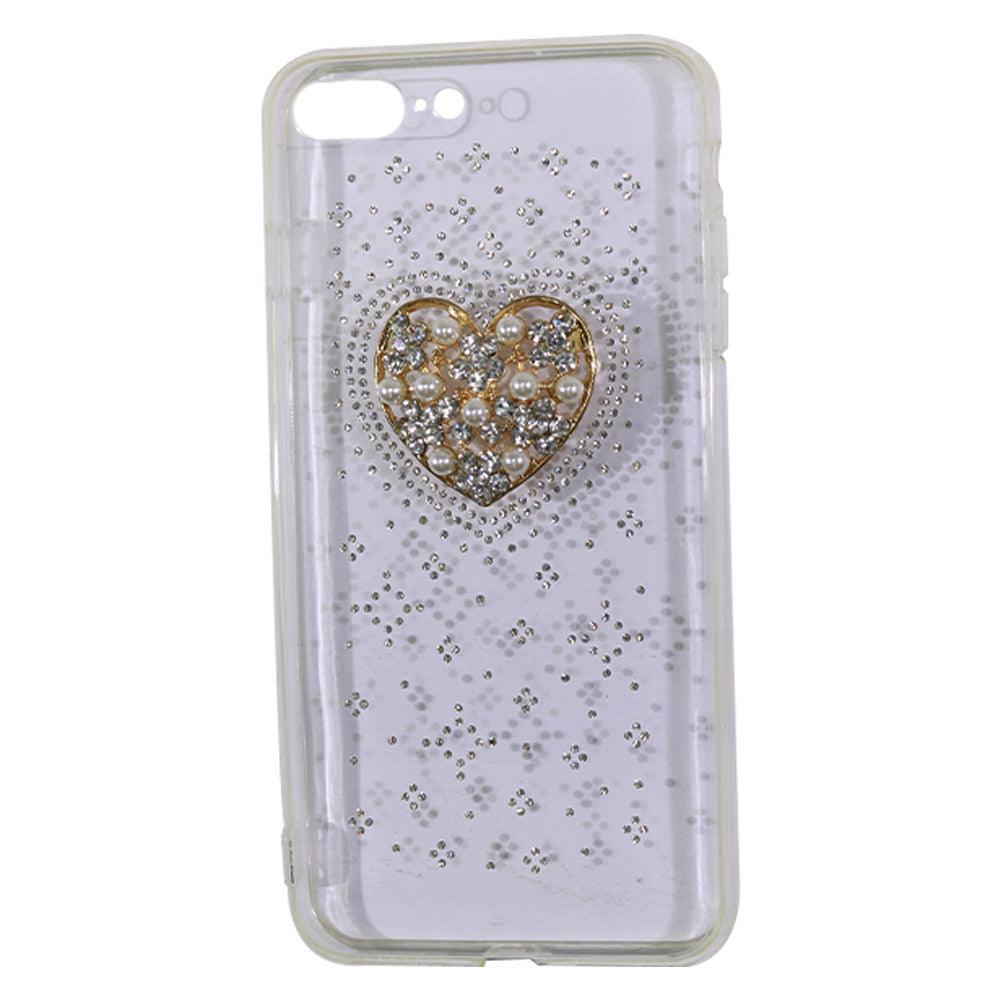 Phone Cover For Iphone 8 Plus (Transparent Decorative Cover) / AE-58 - Karout Online -Karout Online Shopping In lebanon - Karout Express Delivery 