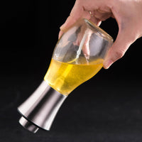 Olive Oil Sprayer Glass Bottle 200ml Kitchen Cooking Tools / 6665489543215
