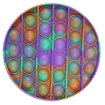 Round Colored Pop It Fidget Toy / PO-23 - Karout Online -Karout Online Shopping In lebanon - Karout Express Delivery 