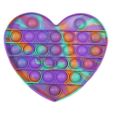 Pop it Fidget Toy Heart Styled / PO-21 - Karout Online -Karout Online Shopping In lebanon - Karout Express Delivery 
