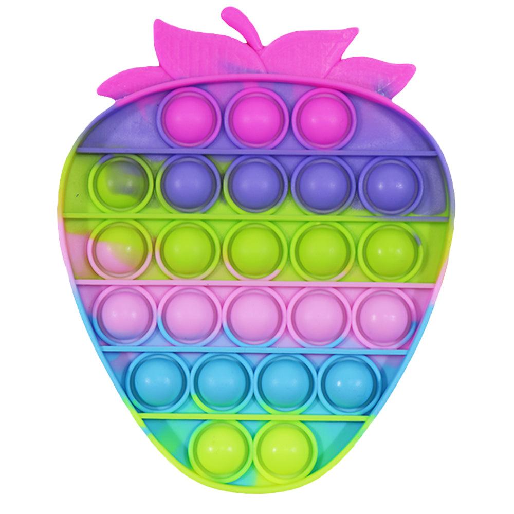 Pop It Pastel Fruit Bubble Popping Fidget Toy For Kids & Adults / PO-25 - Karout Online -Karout Online Shopping In lebanon - Karout Express Delivery 