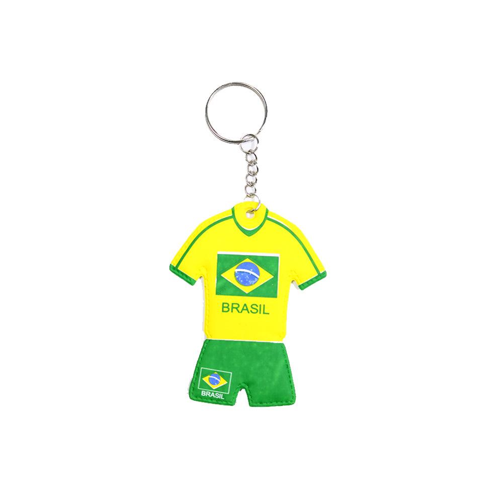 World Cup Key Chain Small Brazil Custom - Karout Online -Karout Online Shopping In lebanon - Karout Express Delivery 