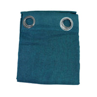 Window Curtain 140 x 260 cm with Steel Rings Burgundy 1 pc.