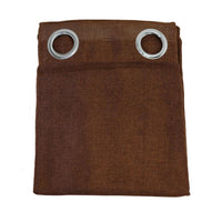 Window Curtain ( 140 X 260 Cm) Brown Home & Kitchen