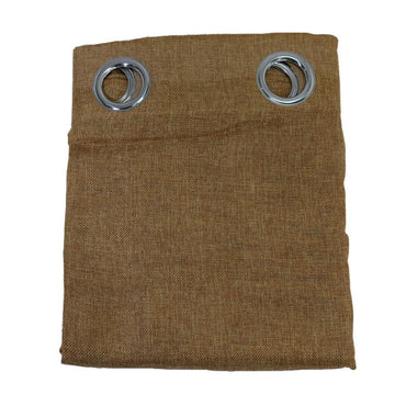 Window Curtain 140 x 260 cm with Steel Rings Burgundy 1 pc.