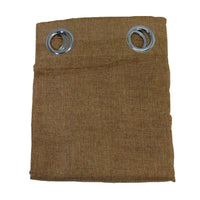 Window Curtain 140 x 260 cm with Steel Rings Burgundy 1 pc.