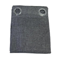 Window Curtain 140 x 260 cm with Steel Rings Burgundy 1 pc.