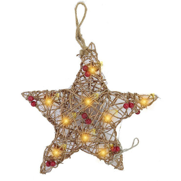 Christmas Light Up Star 30 cm.