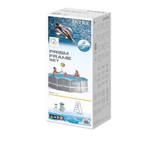 INTEX 26716NP - Prism Frame Round Pool 366 x 99 cm With Filter - Karout Online -Karout Online Shopping In lebanon - Karout Express Delivery 