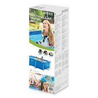 INTEX Pool 28270NP (58983) FAMILY FRAME POOL 220*150*60CM BLUE POOL - Karout Online -Karout Online Shopping In lebanon - Karout Express Delivery 