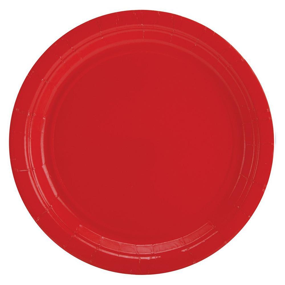 Party Supplies Plate Red Birthday & Party Supplies