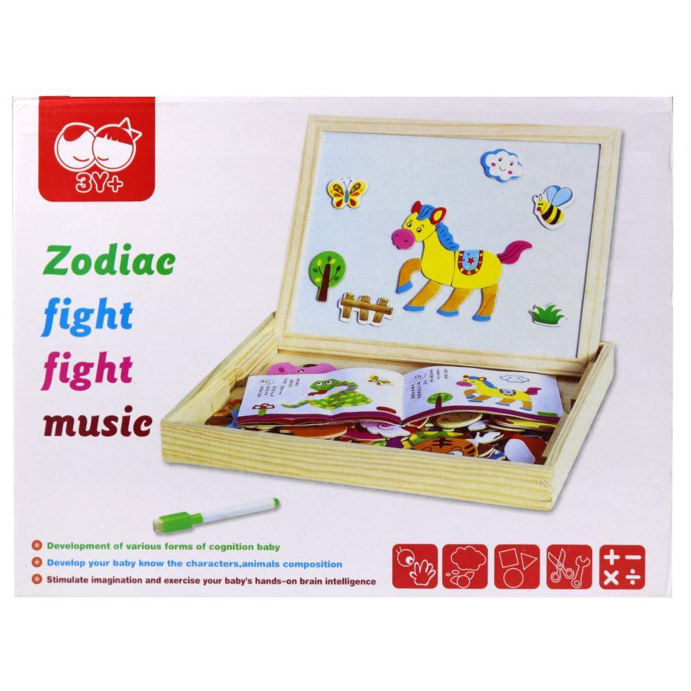 Magnetic Puzzle / 1211057 6920201211057 Horse Toys & Baby