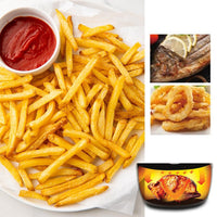 Dsp High Power & Large Capacity Hot Air Healthy Fryer 5.0L 1800W Electronics